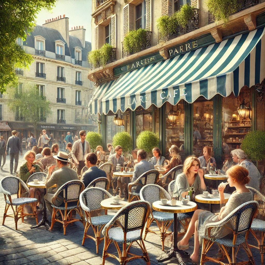 Parisian cafes