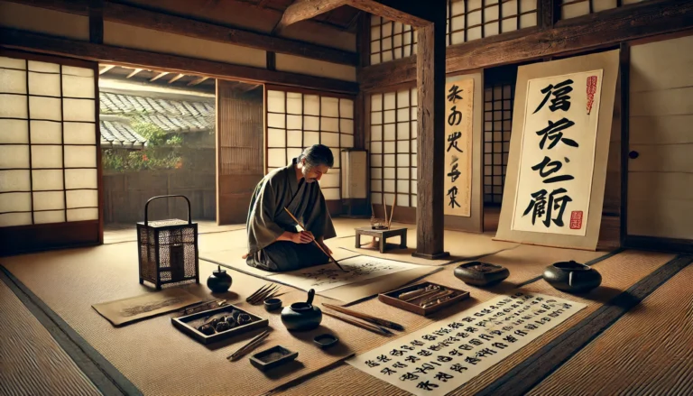The Timeless Art of Japanese Calligraphy: Shodo as a Form of Expression japanese calligraphy