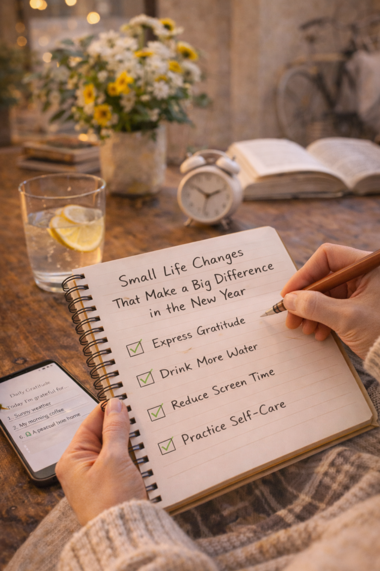 Small Life Changes That Make a Big Difference in the New Year