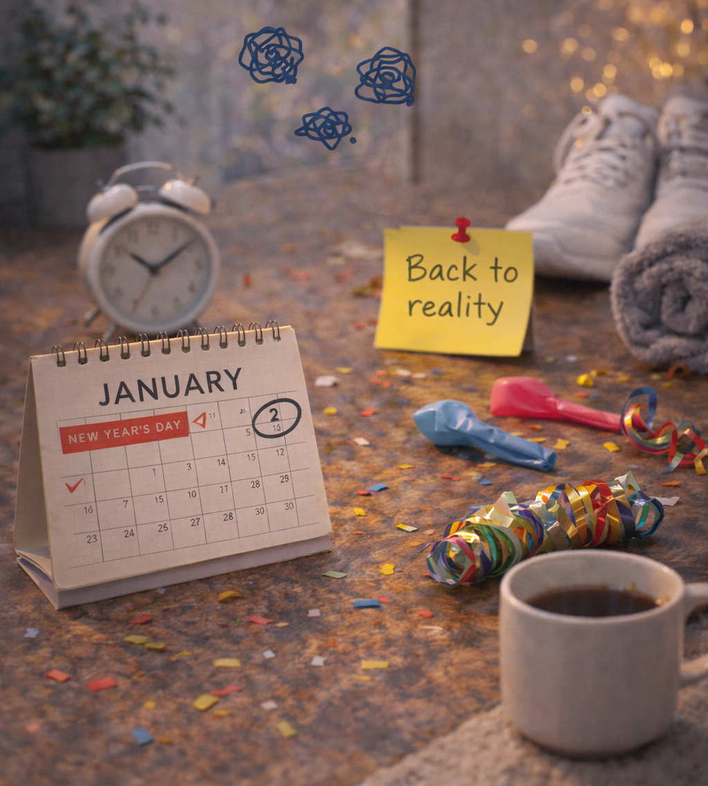 The January 2nd Effect: Why the Day After New Year's Feels Tougher