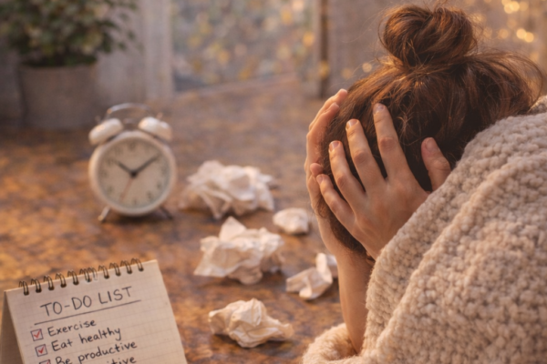 Feeling Overwhelmed on New Year's Day? Here's How to Cope